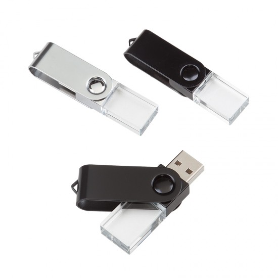 F-197-16 Metal - Kristal Usb Bellek 16 Gb